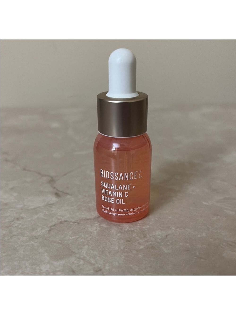 Biossance Squalane + Vitamin C Rose Oil NEW